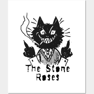 the stone rose and the bad cat Posters and Art